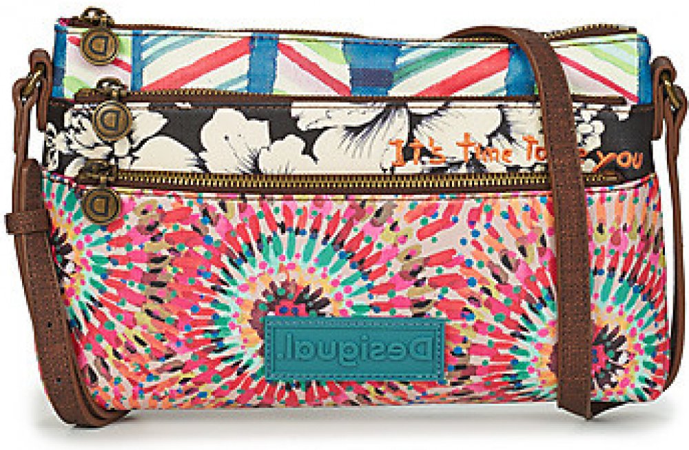 Desigual barevná crossbody kabelka Bols Bruselas Durban | Srovnanicen.cz