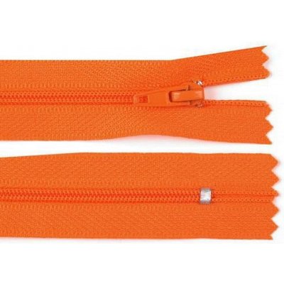Spirálový zip šířka 3 mm délka 20 cm pinlock Barva: 158 oranžová – Hledejceny.cz