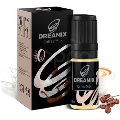 Dreamix Káva smlékem 10 ml 0 mg – Zboží Mobilmania