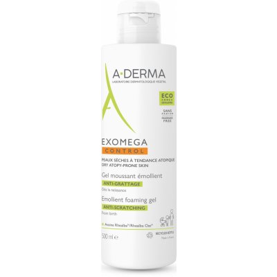 A-Derma Exomega Control zvláčňující pěnivý gel 500 ml – Hledejceny.cz