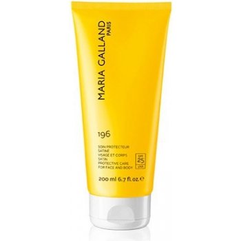 Maria Galland Satin Protective Care Face and Body opalovací hedvábný krém na obličej i tělo proti stárnutí s SPF25 200 ml