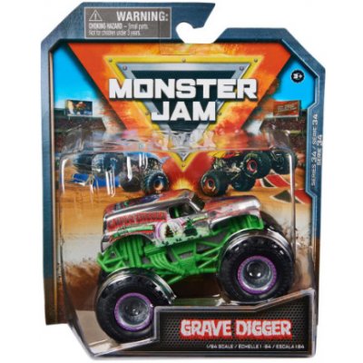 Monster Jam Series 34 Grave Digger 1:64 – Zboží Mobilmania