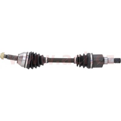 Poloosa AVORD délka 616 mm, 25 drážek u kola, 26 drážek u převodovky (převodovka MTX75), L, repasovaný originál (+vratná část 595K ACI 1858P11 | Zboží Auto