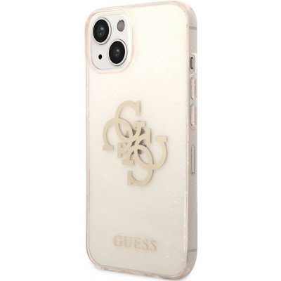 Guess TPU Big 4G Full Glitter Apple iPhone 14 Plus zlaté