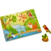 Dřevěná hračka Haba zvukové puzzle Džungle