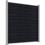 ROJA ELEMENT plotový panel WPC 180x180 cm a koncovky - antracit – Hledejceny.cz