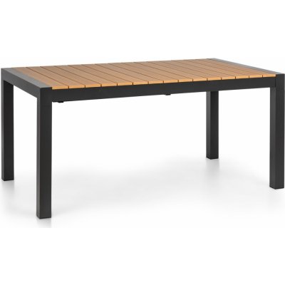 Blumfeldt Menorca Expand, zahradní stůl, 163x95 cm, kliník, polywood, týkový (GDM13-MenorcaExp-TEA) – Zbozi.Blesk.cz