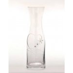 Bohemia Crystal Karafa na víno srdíčka 1000 ml krystaly Preciosa – Zboží Mobilmania