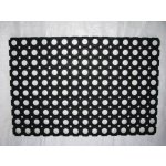 Home Elements gumová Děrovaná černá 40 x 60 cm – Zboží Dáma