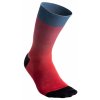 7mesh ponožky Fading Light Sock 7.5" Cherry