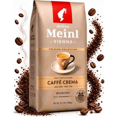 Julius Meinl Premium Caffé Crema zrnková 1 kg – Hledejceny.cz