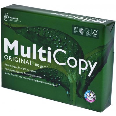 MultiCopy A4, 80 g, 500 listů, 4 díry