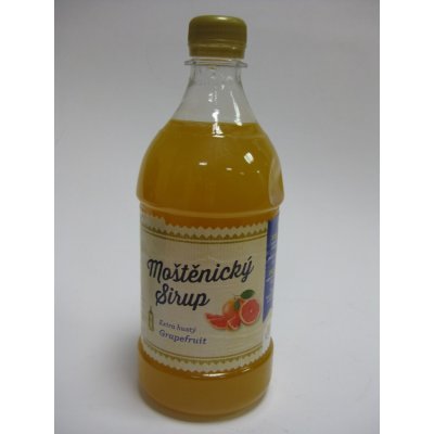 Moštěnický Sirup Grapefruit 700 ml – Sleviste.cz