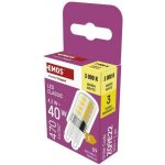 Emos LED žárovka Classic JC G9 4,2 W 40 W 470 lm teplá bílá – Zboží Živě
