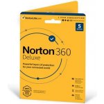 Norton 360 DELUXE 50GB + VPN 1 lic. 5 lic. 12 mes. (21405797) – Zboží Mobilmania