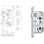 Hobes K 135 WC 72/80 mm P/L – Zbozi.Blesk.cz