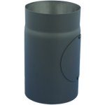 Kovoblesk Trubka kouřová s čistícím otvorem 120mm / 0,25m, tl. 1,5mm 3011520 – Sleviste.cz