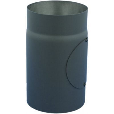 Kovoblesk Trubka kouřová s čistícím otvorem 120mm / 0,25m, tl. 1,5mm 3011520 – Sleviste.cz
