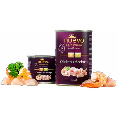 Nuevo Cat CHICKEN & SHRIMPS 400 g