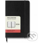 Moleskine A6 denní 2026 černý – Zboží Dáma