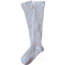Design socks podkolenky bílé