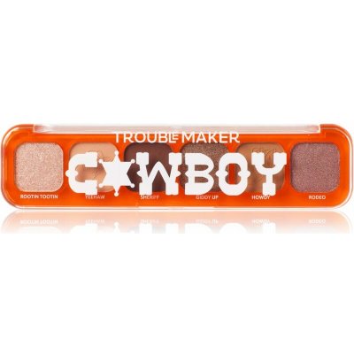 Trouble Maker Little Trouble paletka očních stínů Cowboy 9 g – Zboží Mobilmania