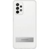 Pouzdro a kryt na mobilní telefon Samsung Samsung Clear Standing Cover Galaxy A72 čirá EF-JA725CTEGEU