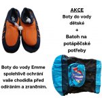 EMME Balíček Boty do vody dětské modré + Batoh Ryba – Zboží Mobilmania