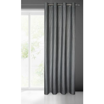 ZÁVĚS DARCY 140X250 CM ČERNÝ VZOROVANÝ – Hledejceny.cz