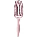 Olivia Garden Fingerbrush Combo plochý kartáč Pastel Pink – Zboží Mobilmania