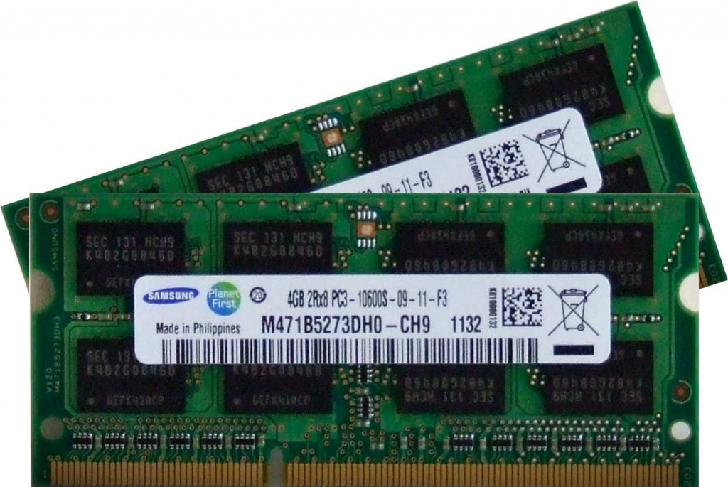 Samsung SODIMM DDR3 4GB 1333MHz CL9 M471B5273DH0-CH9