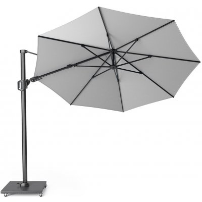 Platinum Boční slunečník Challenger T2- kruh 350 Light grey, 350 7138C – Hledejceny.cz