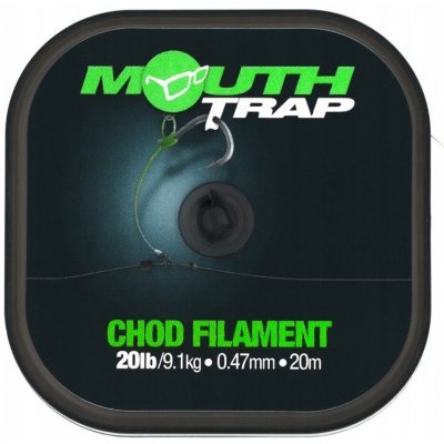 Korda tuhý návazcový materiál Mouthtrap 20m 0,47mm 20lb – Zboží Mobilmania