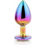Dream Toys Gleaming Love Plug Multicolour Large – Zboží Dáma