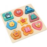 Bino Puzzle geometrické tvary – Zboží Dáma