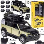 Tomido Autíčko Land Rover Defender 110 licencované kovové zeleno-černé – Sleviste.cz