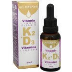 Marnys Tekutý Vitamín K2 a D3 30 ml – Hledejceny.cz