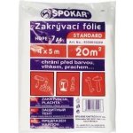 Spokar - ZAKRÝVACÍ FÓLIE HDPE 7my (4 x 5m) - STANDARD – Hledejceny.cz
