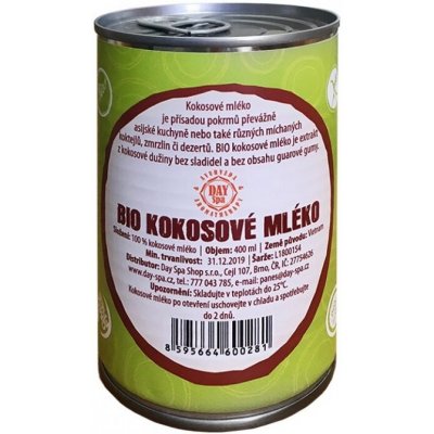 Shoti Maa Bio kokosové mléko 400 ml – Zboží Mobilmania