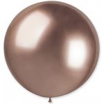 Gemar latexové balónky chromované růžovozlaté rosegold lesklé 80 cm – Zboží Dáma