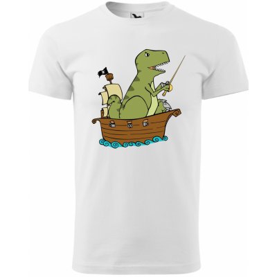 Pánské tričko Dino rybář – Zboží Mobilmania