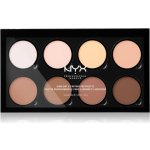 NYX Professional Makeup Highlight & Contour PRO konturovací paletka Nude 21,6 g – Zbozi.Blesk.cz