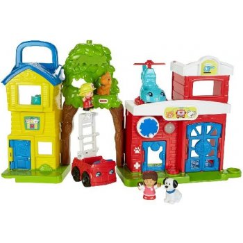 Fisher-Price MALÁ ZÁCHRANNÁ STANICE SE ZVUKY