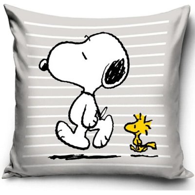 Carbotex polštář Snoopy a Woodstock 40x40 – Hledejceny.cz