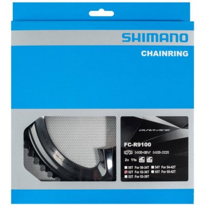 SHIMANO FC-R9100 Převodník 52z. Dura Ace černý 110mm – Zboží Dáma