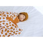 Tommy Lise Bavlněná plena 120 x 120 White Leopard – Zboží Dáma