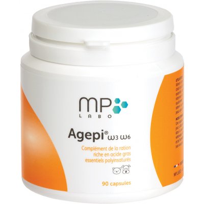 MP Labo Agepi Omega 3 a 6 pro psy a kočky 2 x 90 kapslí – Hledejceny.cz