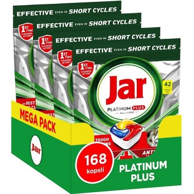 Jar Platinum + kapsle Lemon 168 ks