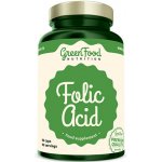 GreenFood Nutrition Folic Acid kapsle s kyselinou listovou 90 kapslí – Hledejceny.cz