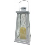PRODEX Import s.r.o. Lampa plechová s LED svíčkou 37 x 15 cm Prodex 220095 – Hledejceny.cz
